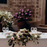Tavolo Sposi matrimonio tema vino Mugello