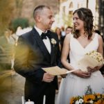 Sposi matrimonio girasoli Mugello