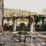 Cerimonia girasoli matrimonio Mugello