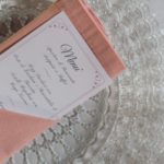 Menù matrimonio personalizzato