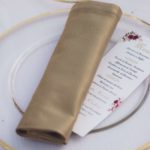 Menù matrimonio personalizzato