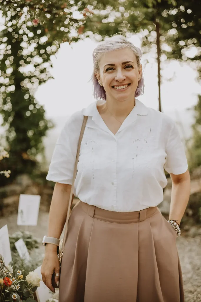 Ilaria, wedding helper specializzata in matrimoni in Toscana e Mugello