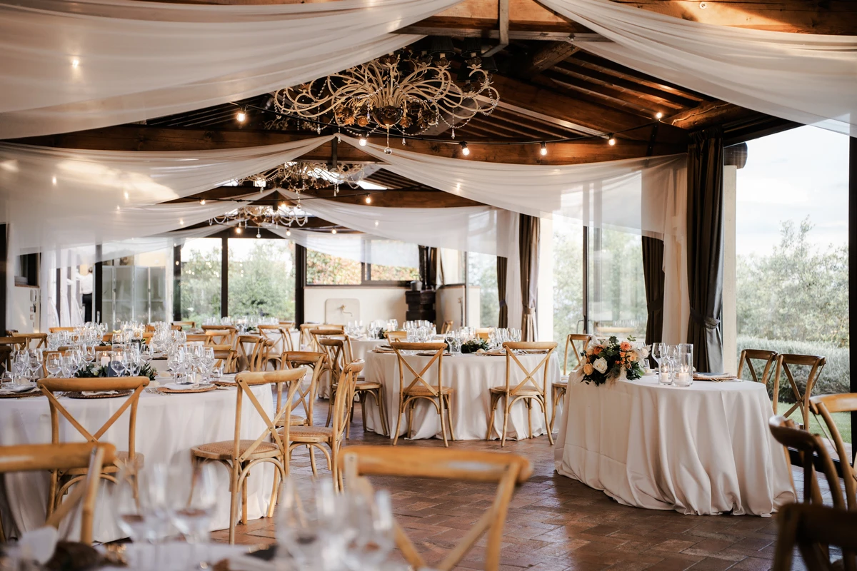 Atmosfera della location del matrimonio in Toscana