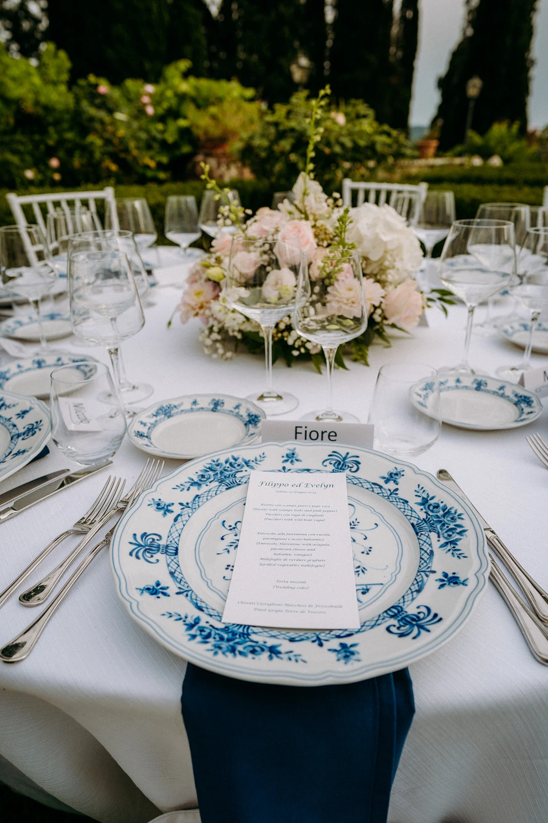 Stationery personalizzata per il matrimonio di Filippo e Evelyn