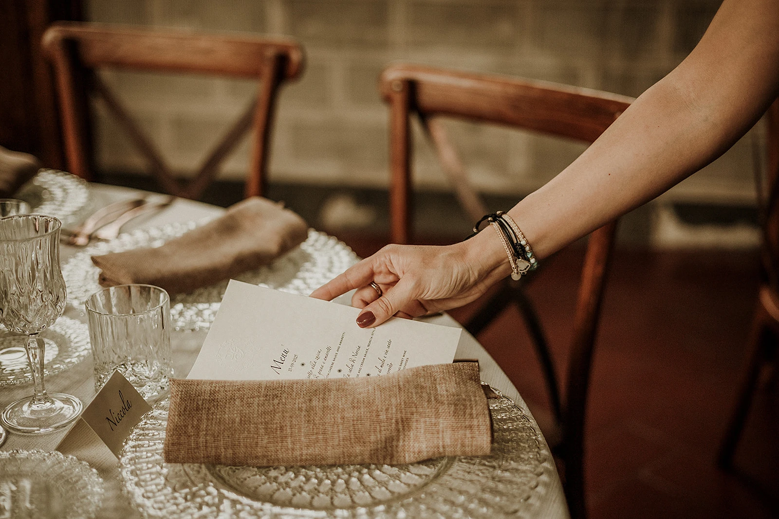 Dettagli grafici coordinati dell’evento, allestimento a cura di Ilaria euphoria events