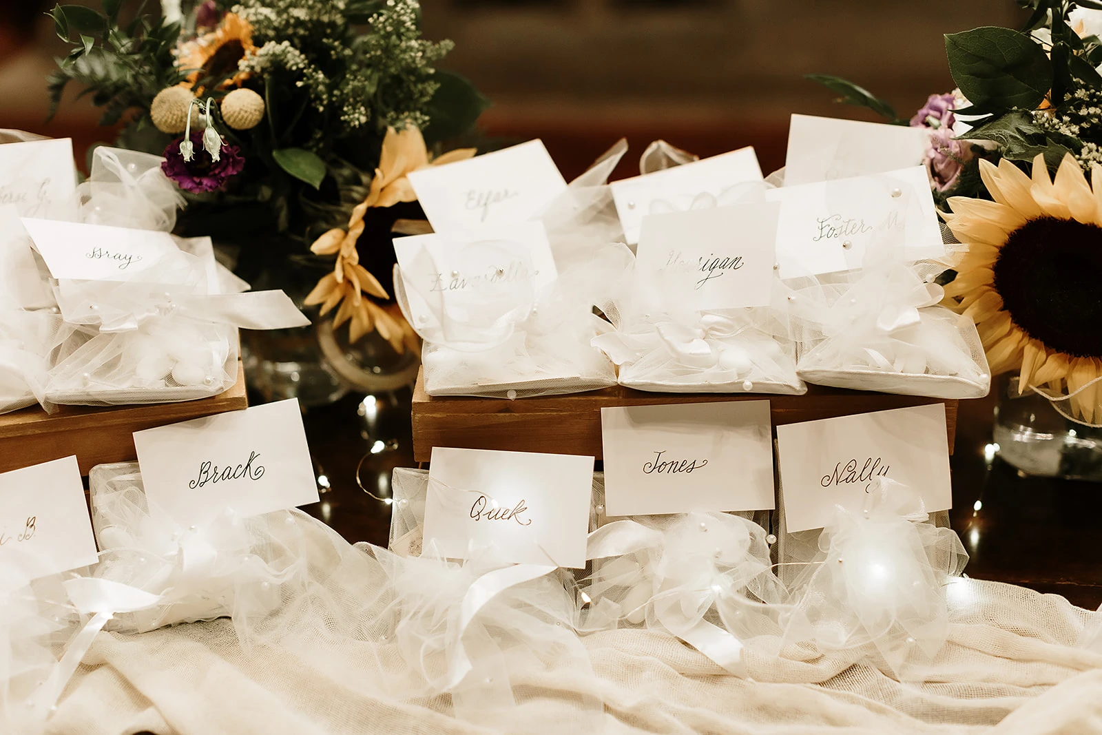 Bomboniere fatte a mano per il matrimonio di Phil e Gloria, destination wedding toscana, full wedding planning euphoria events